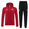 Chaqueta De Entrenamiento Con Capucha Manchester United 2022-23 Roja - Hombre